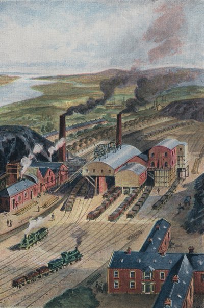 Kohlenbergwerk von English School