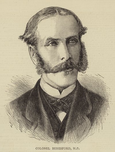 Colonel Beresford, MP (Stich) von English School