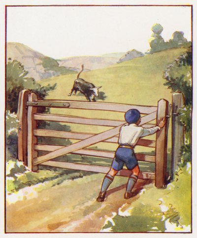 Befehle: Schließe das Tor schnell von English School