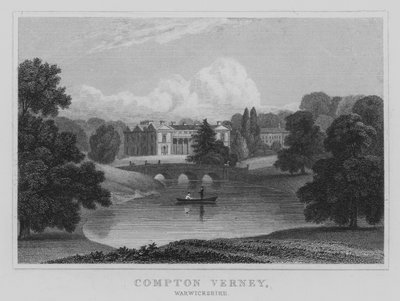 Compton Verney, Warwickshire (Gravur) von English School