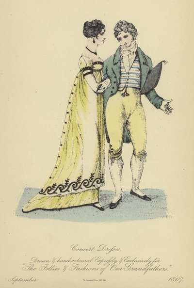 Konzertkleidung für Damen und Herren von English School