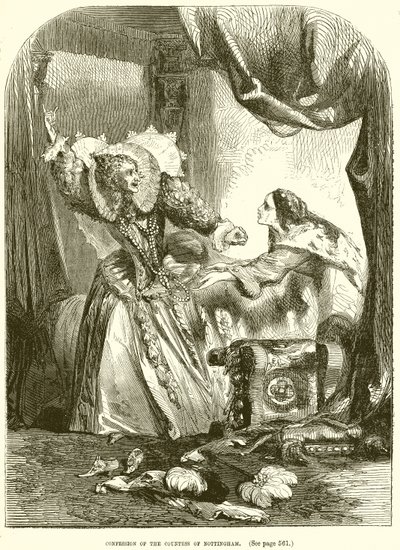 Geständnis der Gräfin von Nottingham von English School