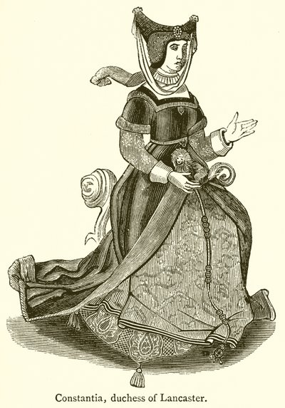 Konstantia, Herzogin von Lancaster von English School