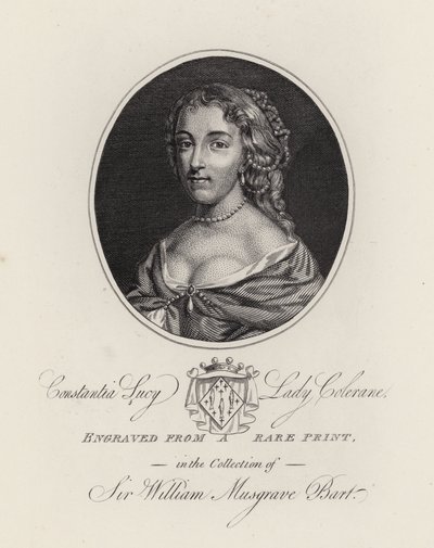 Constantia Lucy, Lady Colerane von English School