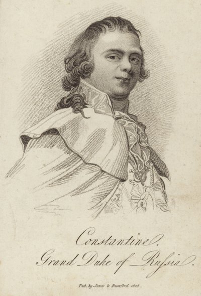 Konstantin Pawlowitsch, Großfürst von Russland von English School