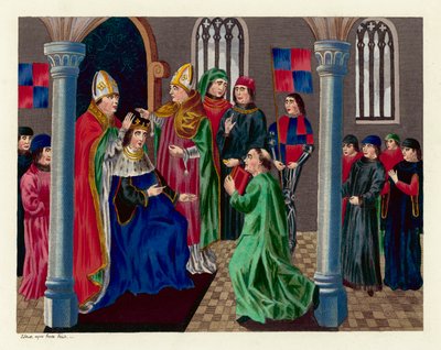 Krönung von König Heinrich IV. von English School