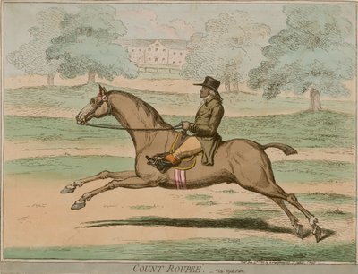 Count Roupee, geritten von Paul Benfield im Hyde Park, London von English School