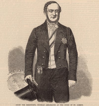 Graf von Berstorff, preußischer Botschafter am Hof von St. James