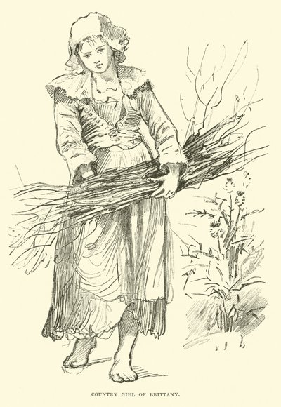 Landmädchen aus der Bretagne von English School