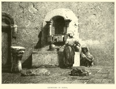 Hof in Ischia von English School