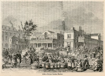 Covent Garden Market, London von English School