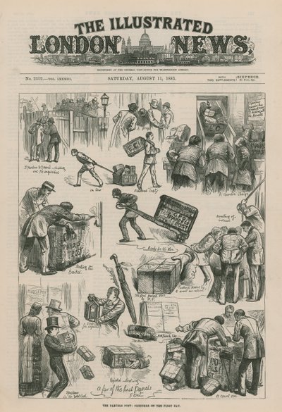 Titelblatt der Illustrated London News von English School