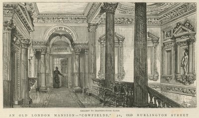 Cowfields, 30 Old Burlington Street: Galerie zum Salon von English School