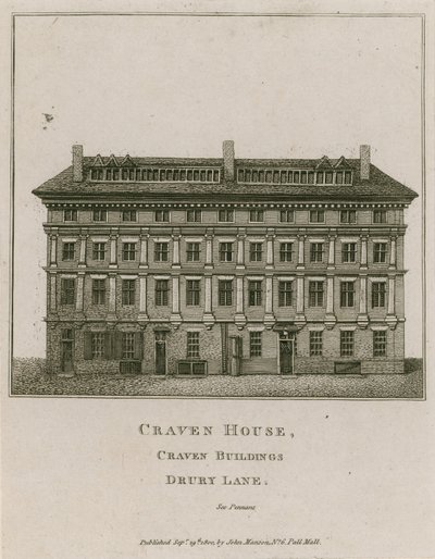 Craven House, Craven Buildings, Drury Lane, London von English School