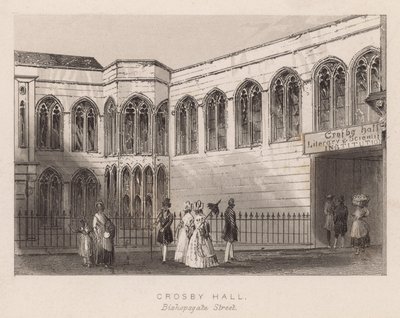 Crosby Hall, Bishopsgate Street, London von English School