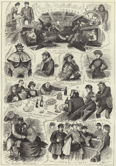 Überquerung des Kanals von English School