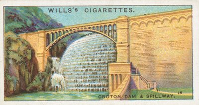 Croton-Damm und Überlauf von English School