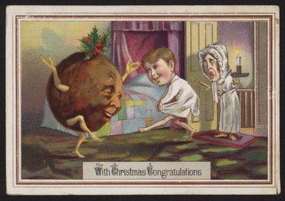 Tanzender Weihnachtskuchen von English School