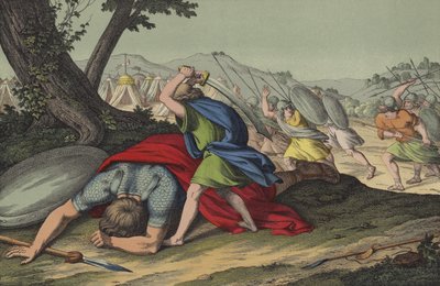 David tötet Goliath von English School