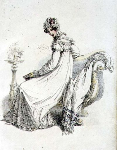 Tageskleid, Modeplatte aus Ackermann