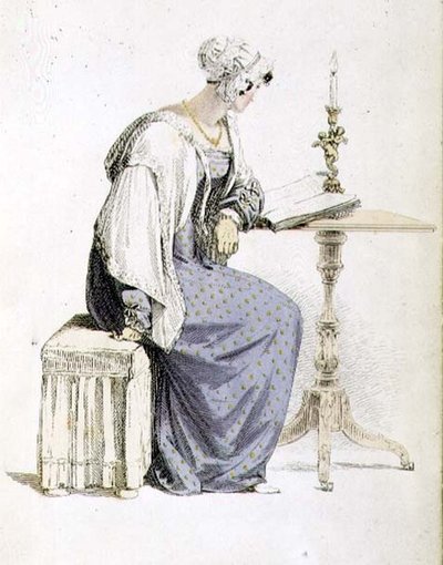 Tageskleid, Modeplatte aus Ackermann