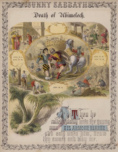 Tod von Abimelech von English School