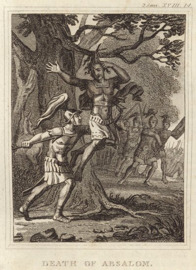Tod von Absalom von English School