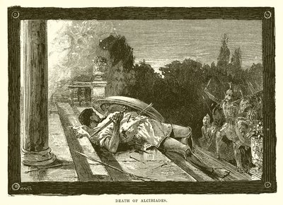 Tod des Alkibiades von English School