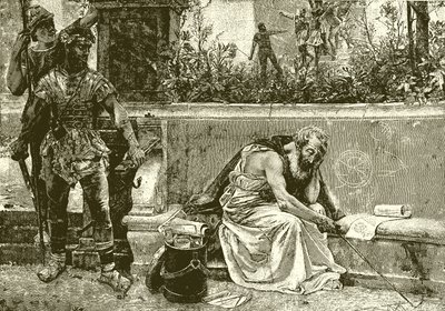 Tod von Archimedes von English School