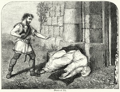 Tod von Eli (Gravur) von English School