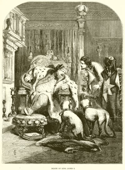 Tod von König James I. von English School