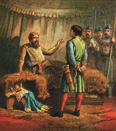 Tod von Richard Löwenherz von English School