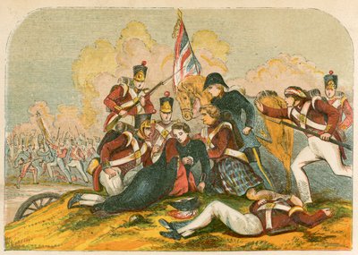 Tod von Sir John Moore in Corunna von English School