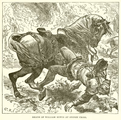Tod von Wilhelm Rufus in Stoney Cross von English School