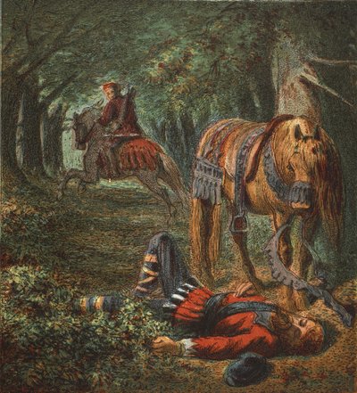 Tod von Wilhelm dem Zweiten, veröffentlicht 1890 von English School