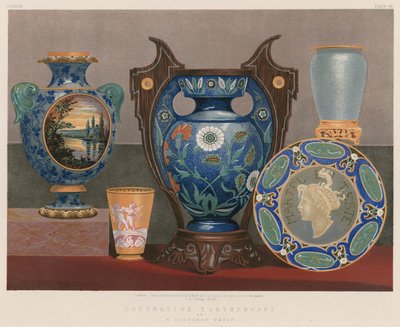 Dekorative Irdenware von English School
