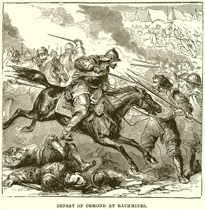 Niederlage von Ormond bei Rathmines von English School