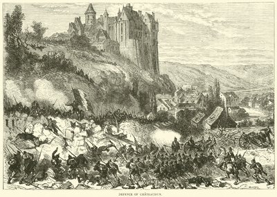 Verteidigung von Châteaudun, Oktober 1870 von English School