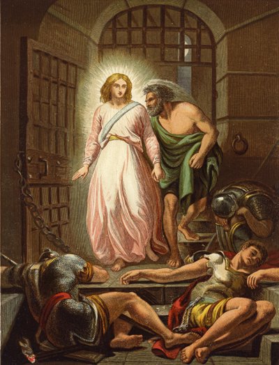 Die Befreiung des heiligen Petrus von English School