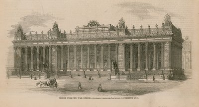 Entwurf für das Kriegsamt von English School