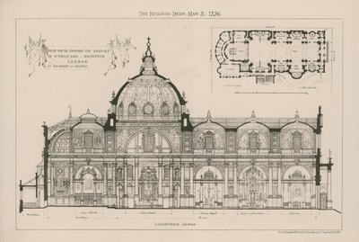 Entwurf für das vorgeschlagene neue Oratorium des St. Philip Neri von English School