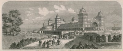 Entwurf des Palastes des Volkes von English School