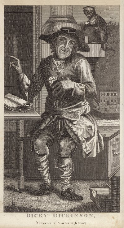 Dicky Dickinson, Gouverneur von Scarborough Spaw von English School