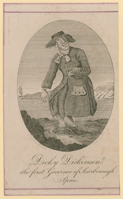 Dicky Dickinson, der erste Gouverneur von Scarborough Spaw von English School
