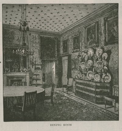 Esszimmer, Holland House von English School