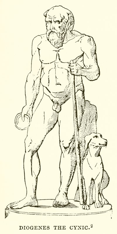 Diogenes der Kyniker von English School