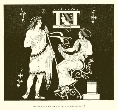 Dionysos und Demeter Thesmophoros von English School