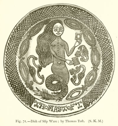 Schüssel aus Schlickware; von Thomas Toft von English School