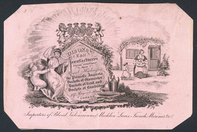 Dison & Co, Spitzenhersteller, Visitenkarte von English School