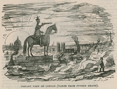 Fernansicht von London (von Putney Heath aus) von English School
